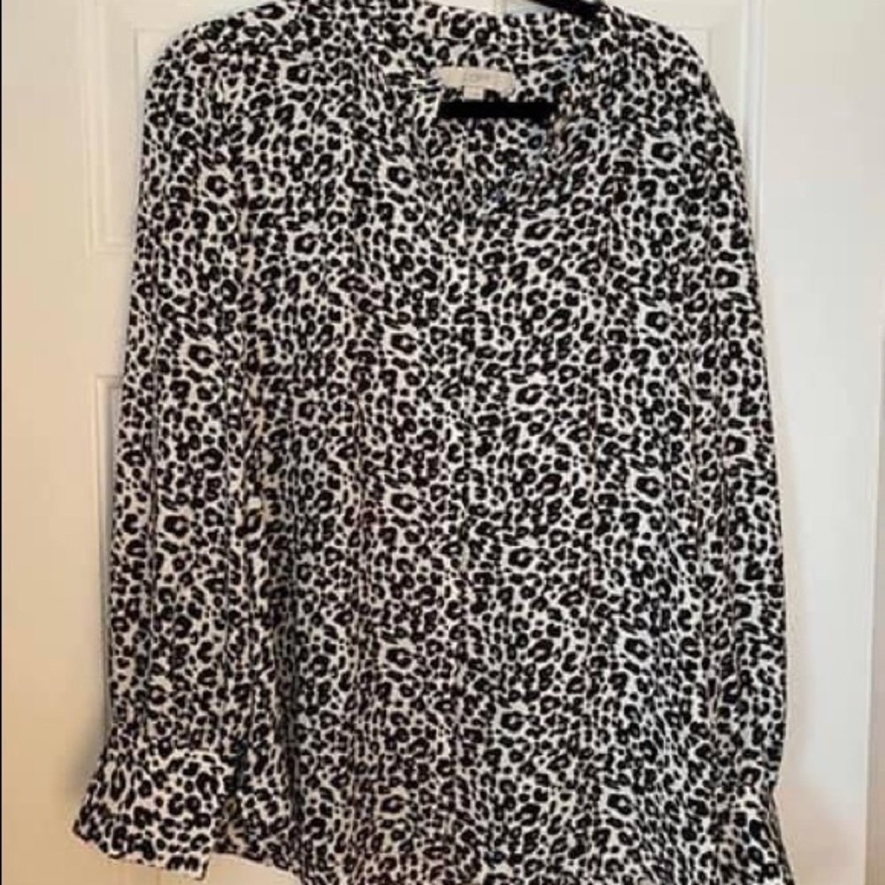 Loft Leopard Top